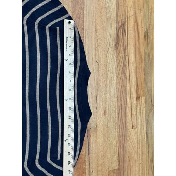 Lauren Ralph Lauren Women's Sweater Cardigan 2-Pcs Set Tank Top 2XL Blue Striped - Picture 7 of 13